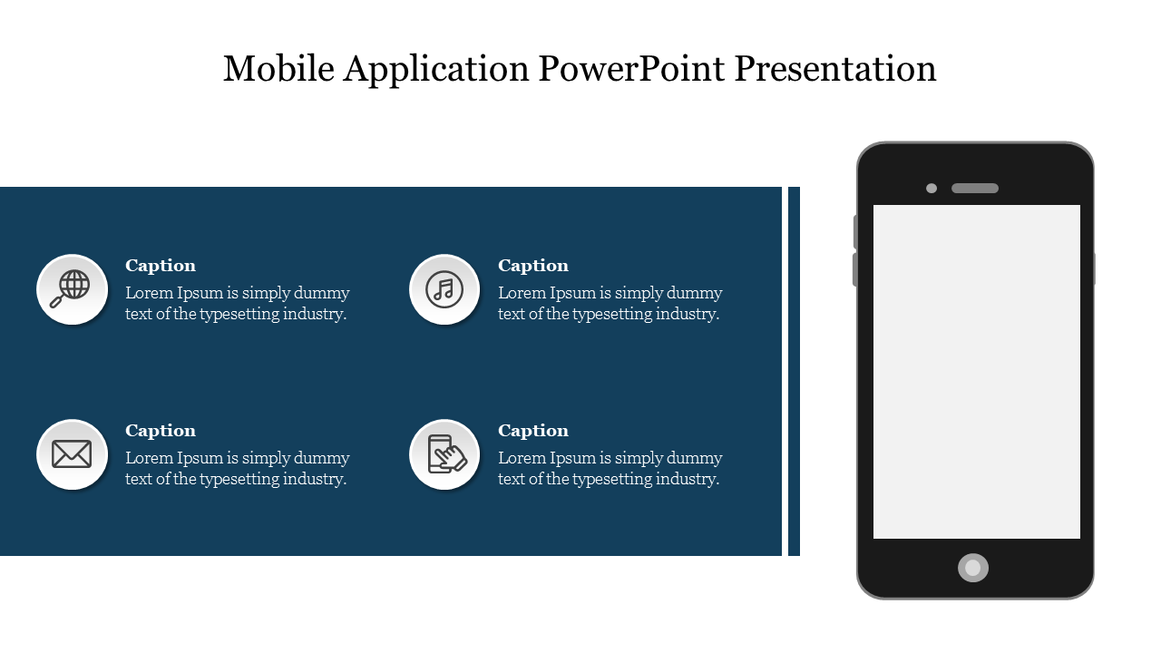 Free - Mobile Application PowerPoint Presentation Template Download